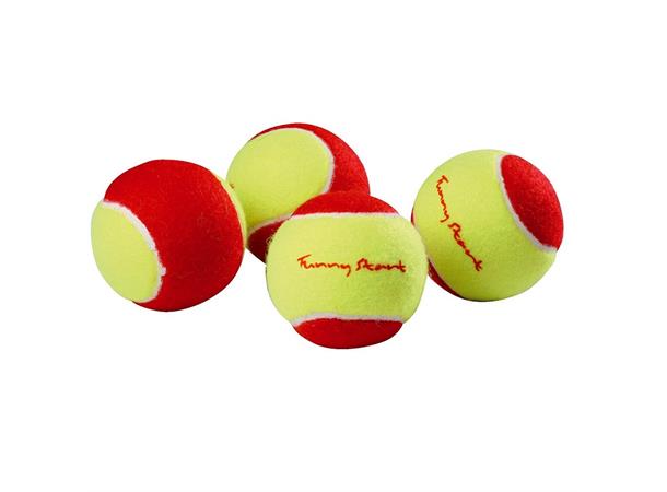 Tennisballer Funny Start 4 stykk | Rød Nivå 3
